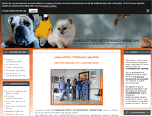 Tablet Screenshot of ambulatoriomirafiori.com